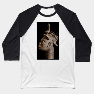 Ife Bronze Head Portrait Baseball T-Shirt